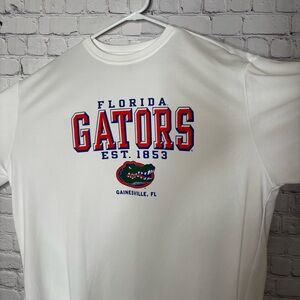 Maxx- Dri USA Made White Florida Gators T-Shirt Size 2X